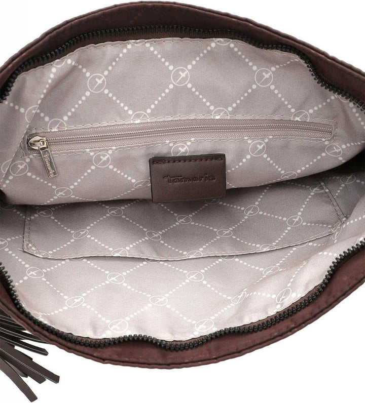 Tamaris Beutel TAS Lisa 32385 Damen Handtaschen Print Einheitsgrösse Brown, Einheitsgr&#xF6;&#xDF;e