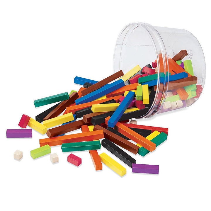 Learning Resources Cuisenaire-Stäbchen, Kleingruppen-Set (Set mit 155 Stück) Plastik, Plastik