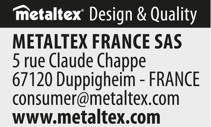 Metaltex Adapto Schrankeinsatz, Polytherm, Silber, 24 x 15 x 33-57 cm