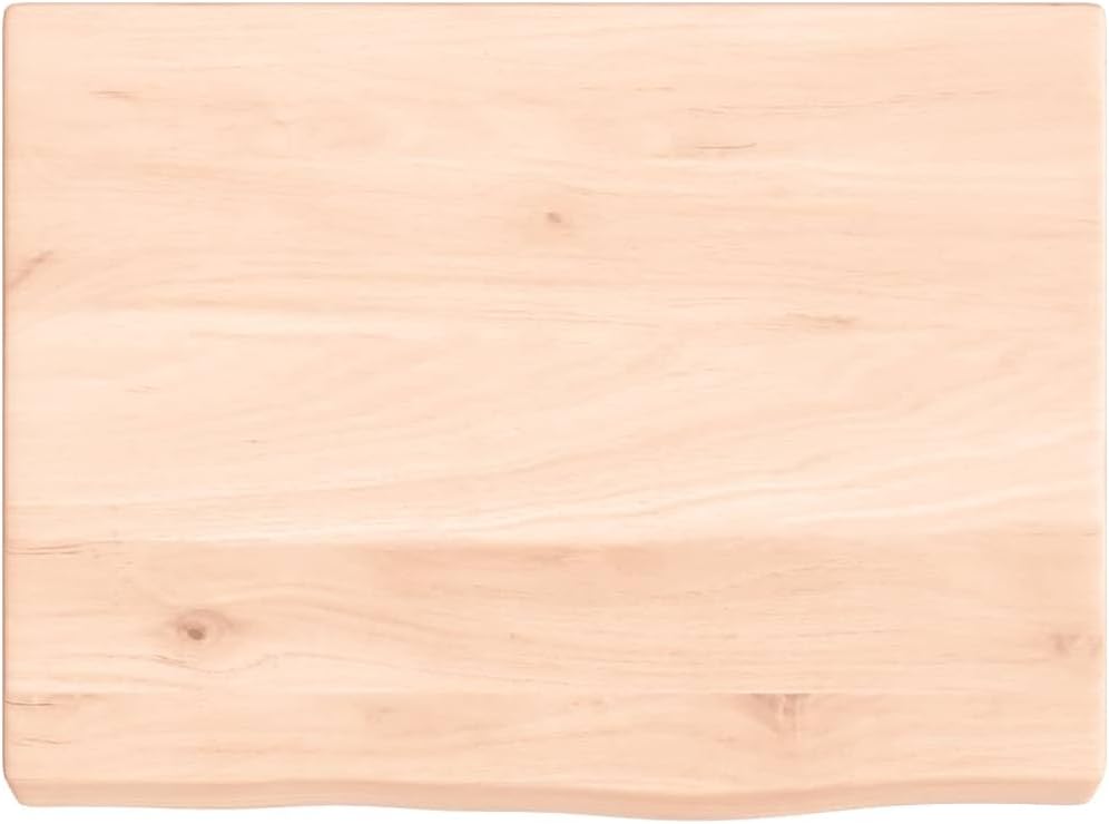 vidaXL Waschtischplatte, Multifunktional Arbeitsplatte mit Naturkante, Waschtischkonsole Tischplatte