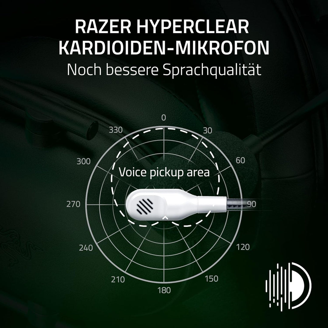 Razer BlackShark V2 X (Xbox) - Kabelgebundenes E-Sports Headset für Xbox S-X Konsole (250g, Nierenmi