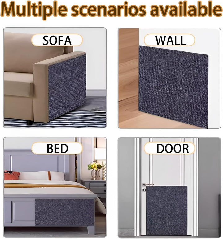 300cmx40cm Katze Kratzmatte Selbstklebend Kratzbretter Kratzschutz Sofa Katze Trimmbare Kratzmatte K