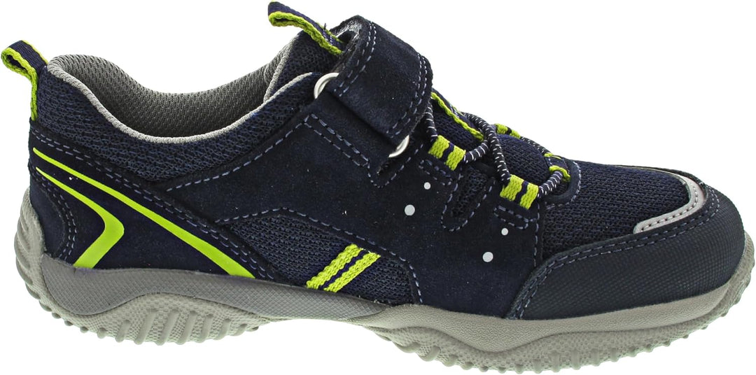 Superfit Storm Jungen Sneaker 33 EU Blau Hellgrün 8010, 33 EU Blau Hellgrün 8010