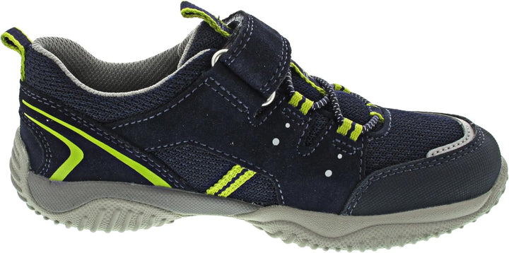 Superfit Storm Jungen Sneaker 33 EU Blau Hellgrün 8010, 33 EU Blau Hellgrün 8010