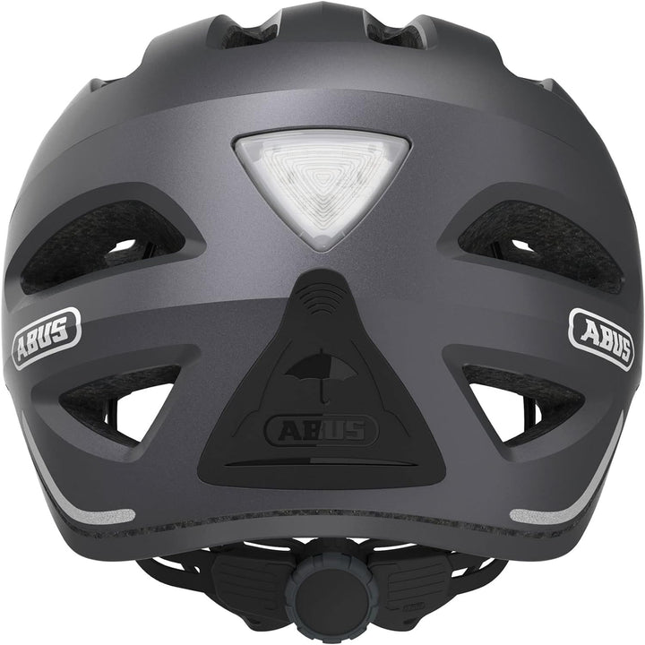 ABUS City-Helm Pedelec 1.1 - Fahrradhelm mit Rücklicht für den Stadtverkehr - für Damen und Herren L