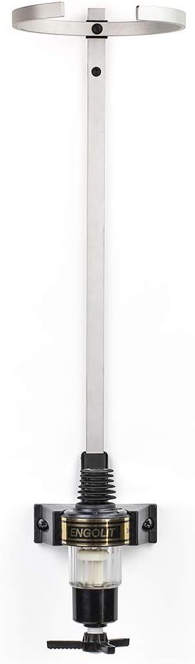 ENGOLIT 3-Liter-Flaschenhalter (inkl. 2,0 cl Drehkreuz-Dosierer) für Lange/grosse Flaschen ab 40 cm