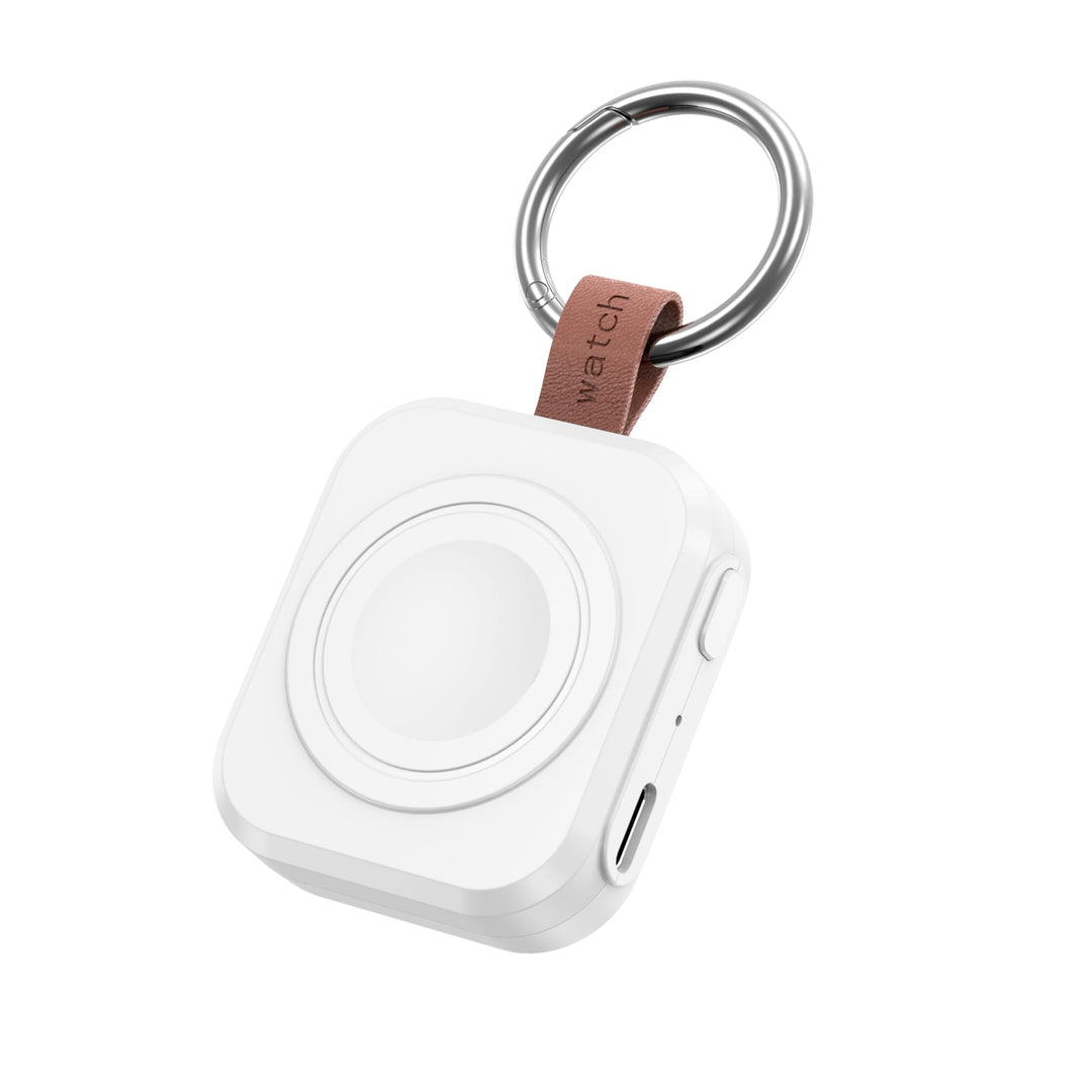 Tragbares Ladegerät für Apple Watch, iWatch-Ladegerät mit Schlüsselanhänger, 1200 mAh Magnetisches i
