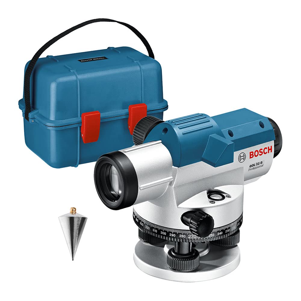 Bosch Professional GOL 32G Optisches Nivelliergerät inkl. Stativ Reichweite (max.): 120m Optische V
