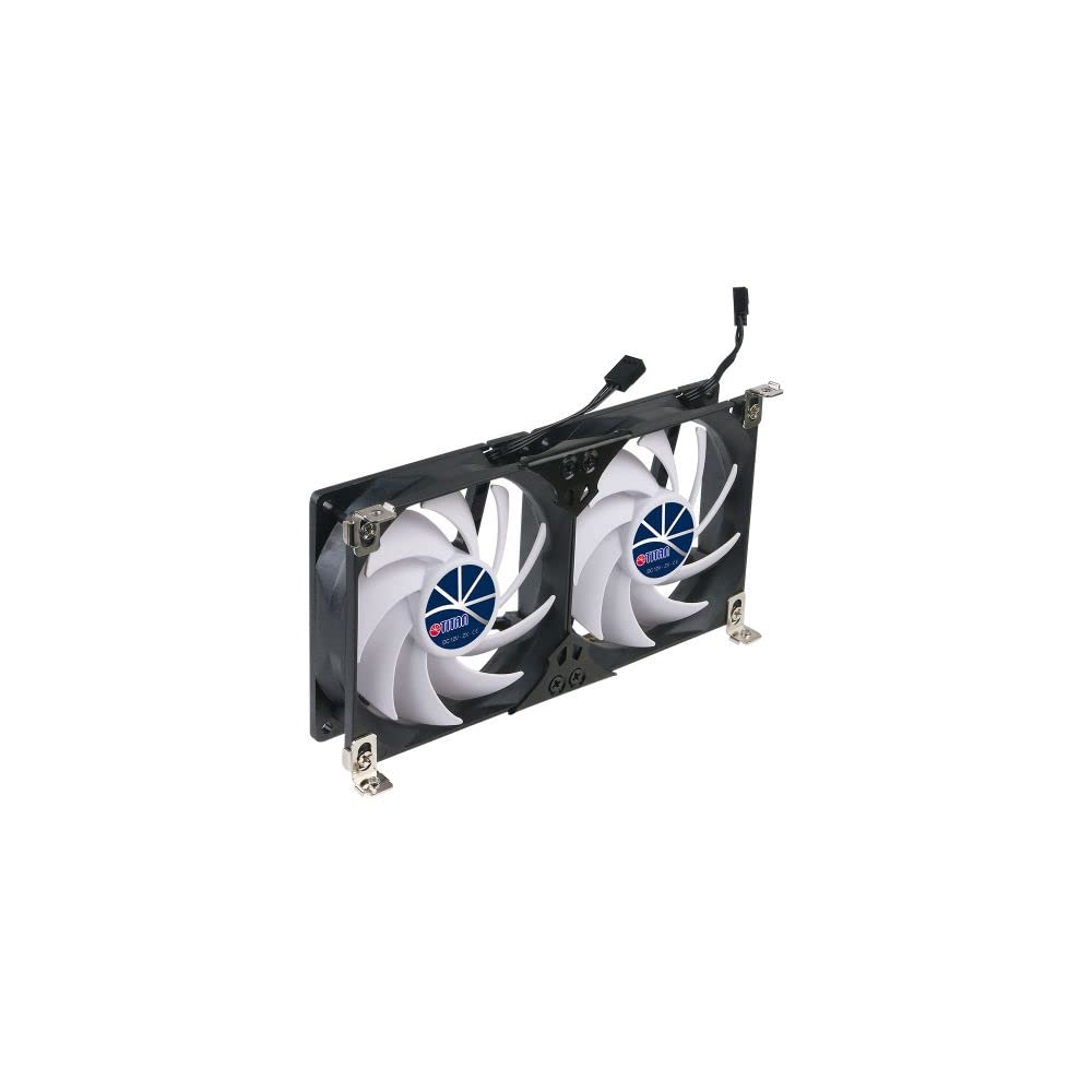 Titan TTC-SC22(B)+ Kühlschrank-Doppellüfter 120x25mm IP55 für Campingfahrzeuge, mit