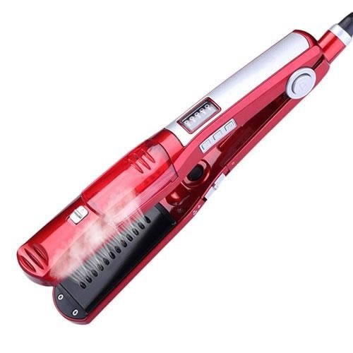 Dampf-Haarglätter mit Turmalin-Platten, max. 200 °C, professionell