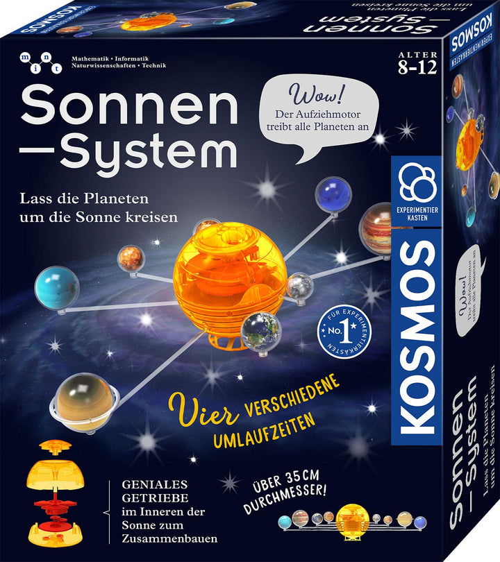 Kosmos 671532 Sonnensystem, Lass die Planeten um die Sonne kreisen, mechanisches Modell, Experimenti