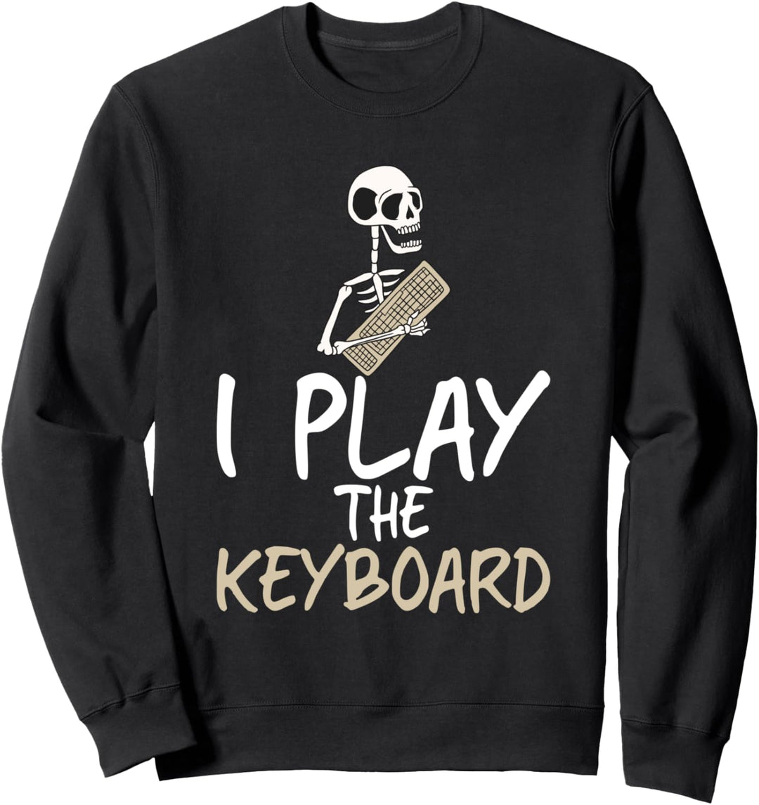Ich spiele den Tastatur-Java-Software-Entwickler Sweatshirt