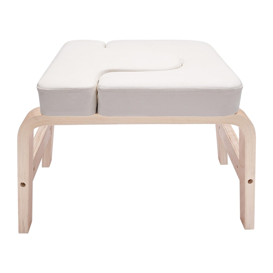 Yoga Kopfstandhocker & Inversion Bank Classic White | Simply and Safely Reverse Your Yoga | Fitnessg