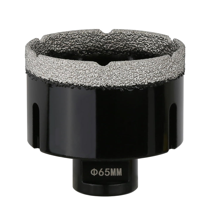 65mm Trocken Diamant Kernbohrer, M14 Gewindeanschluss Vakuumgelötete Lochsäge für Mauerwerk, Hohlloc