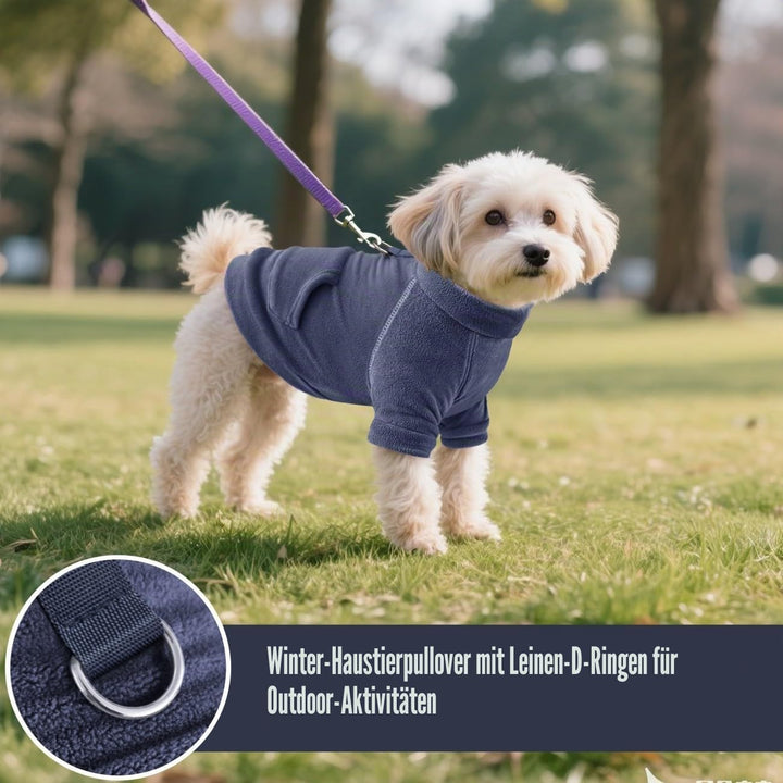 Mosukoirl Hundepullover Hund Hoodie Haustier Warme Mäntel Baumwolle Sweatshirts Hund Kleidung mit Ta