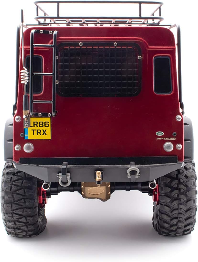 LCX Racing 1/10th RC Crawler Auto Karosserieteile Metall Auspuffrohre für Traxxas TRX4 TRX6, Upgrade