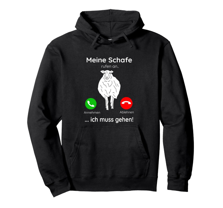 Schafe lustiges Geschenk Schäfer Landwirt Bauer Bäuerin Pullover Hoodie