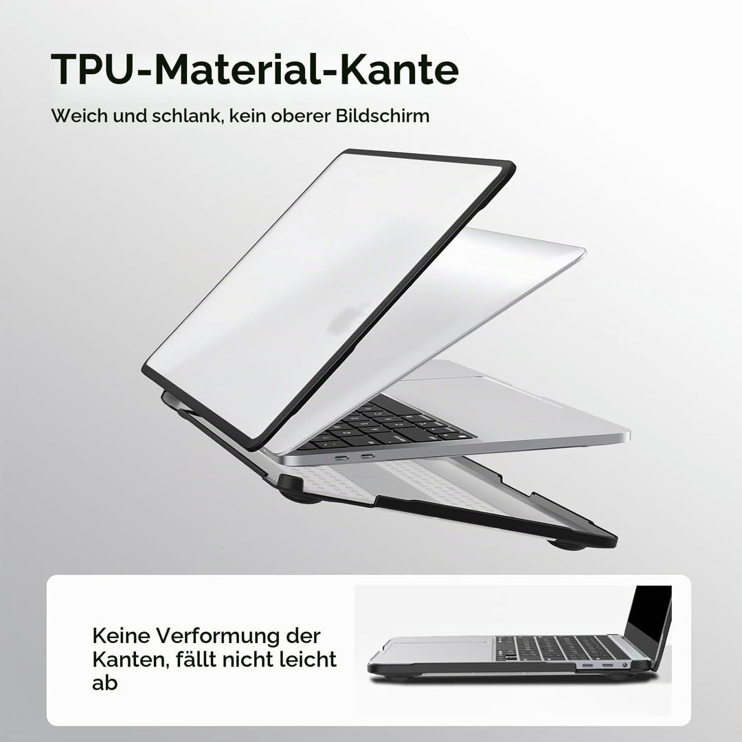 BlueSwan Hülle kompatibel für MacBook Pro 13 Zoll M2 M1 A2338 A2251 A2289 A2159 A1989 A1708 A1706, e