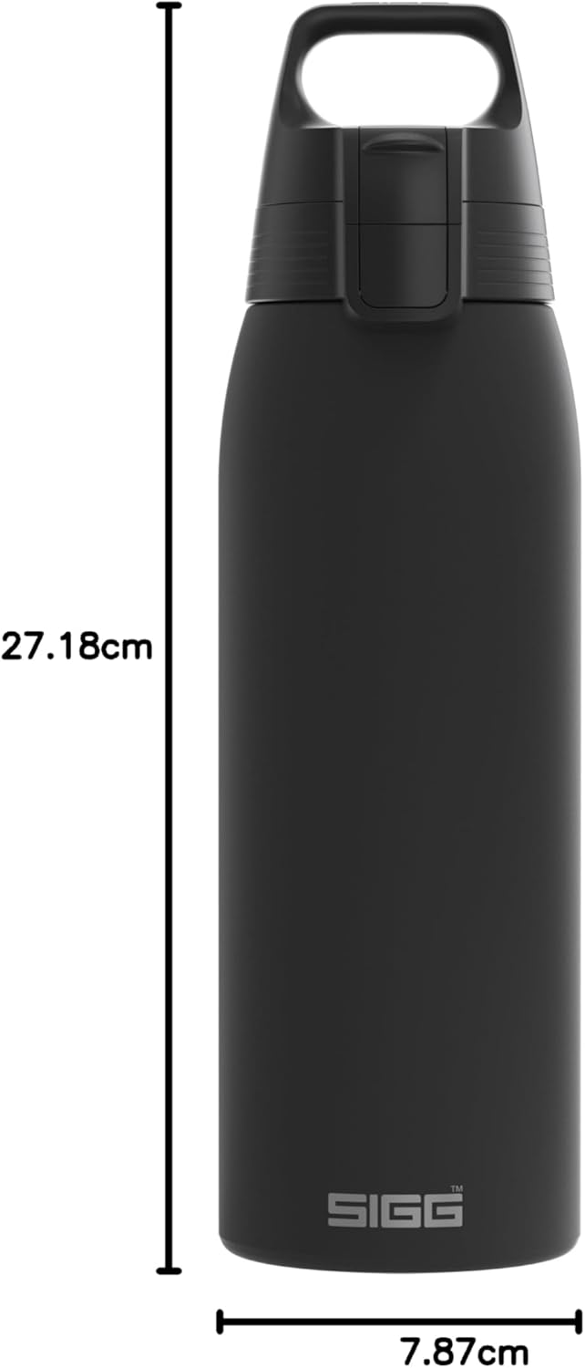 SIGG - Edelstahl Trinkflasche - Shield ONE - Für Kohlensäurehaltige Getränke Geeignet - Auslaufsiche