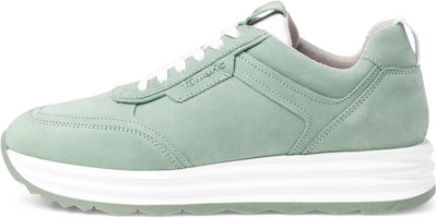 Tamaris Damen 1-1-23708-28 Sneaker 39 EU Sage Nubuc, 39 EU Sage Nubuc