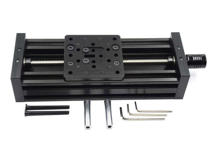 Befenybay 250mm 4080U Aluminiumprofil Z-Achsen-Schrauben-Schiebetisch-Linearaktuator für 3D-Drucker
