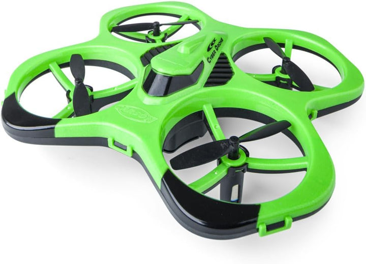 Carson Cyber Drone IR RTF – RC Quadcopter mit 360° Flip, Headless Mode, Gyro-Stabilisierung, LED-Bel