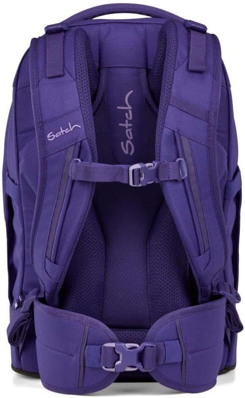 Satch pack Schulrucksack Set 2tlg. inkl. Schlamperbox (Bright Faces), Bright Faces