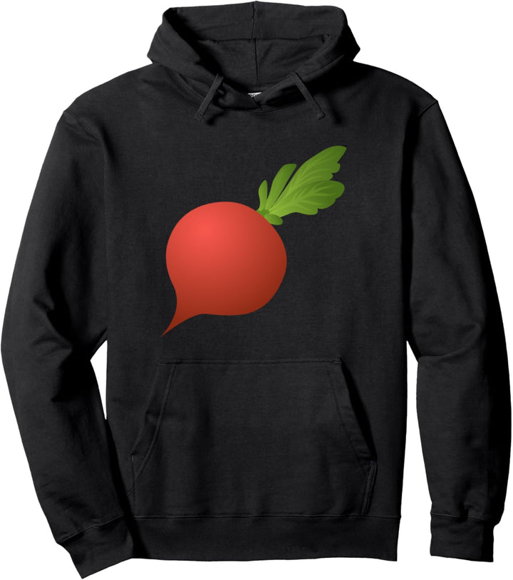 Radieschen-Gemüse Pullover Hoodie