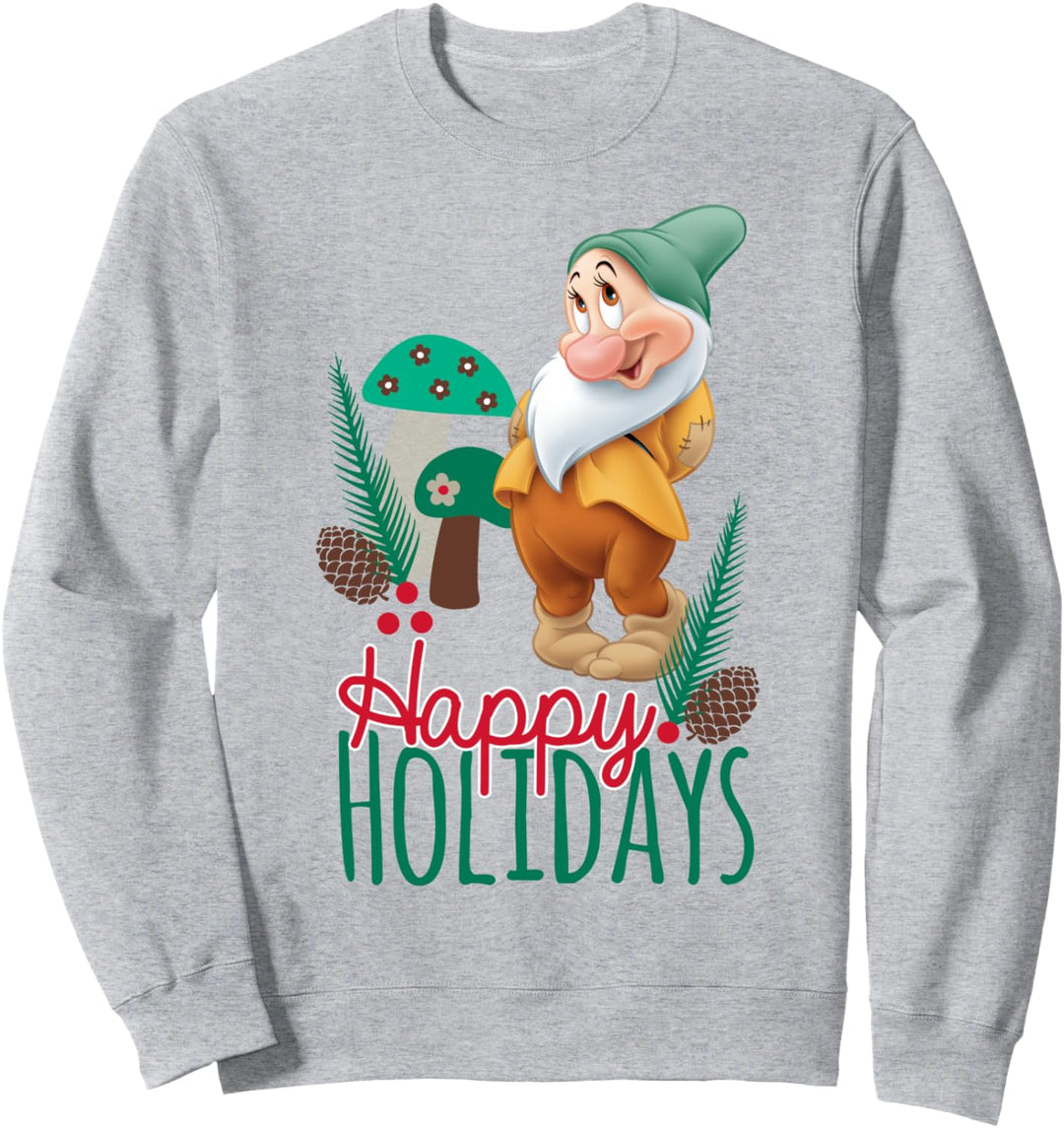 Disney Snow White Bashful Happy Holidays C1 Sweatshirt