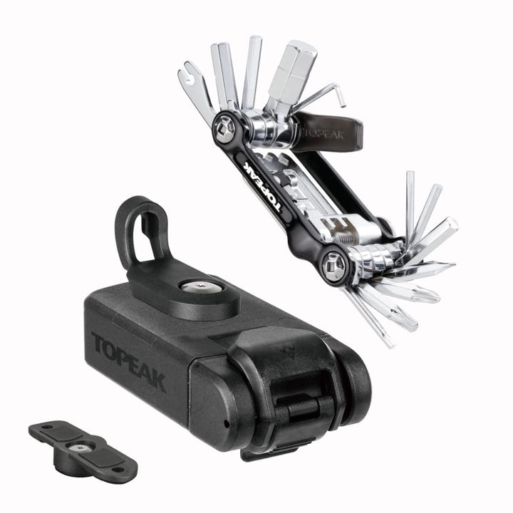 Topeak Unisex – Erwachsene Ninja Master+ Miniwerkzeuge, Schwarz, 14cm