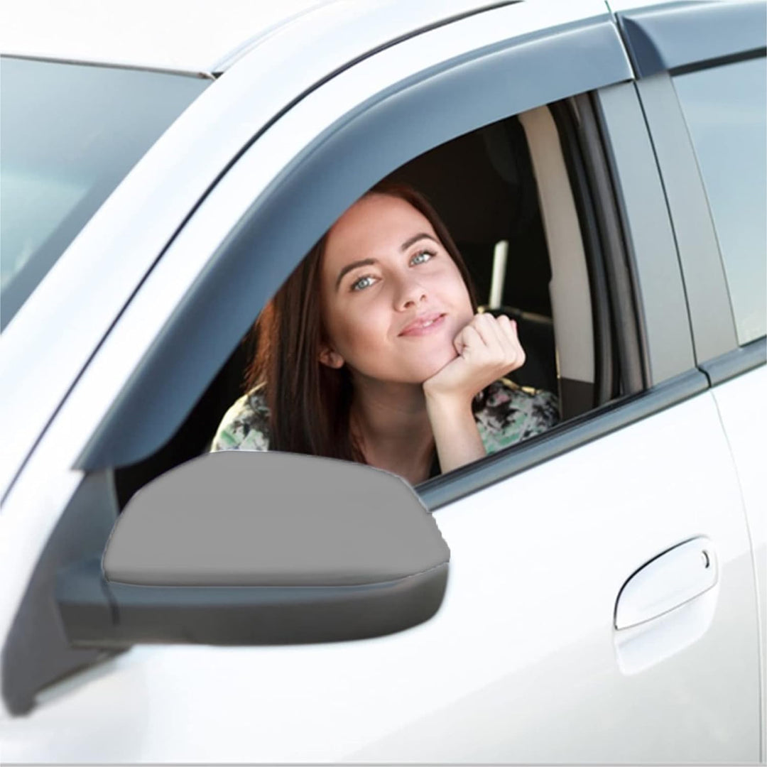 Graues Rückspiegelgehäuse, Ersatz für Türrückspiegelabdeckungen für Nissan Qashqai J10 2007-2014(lin