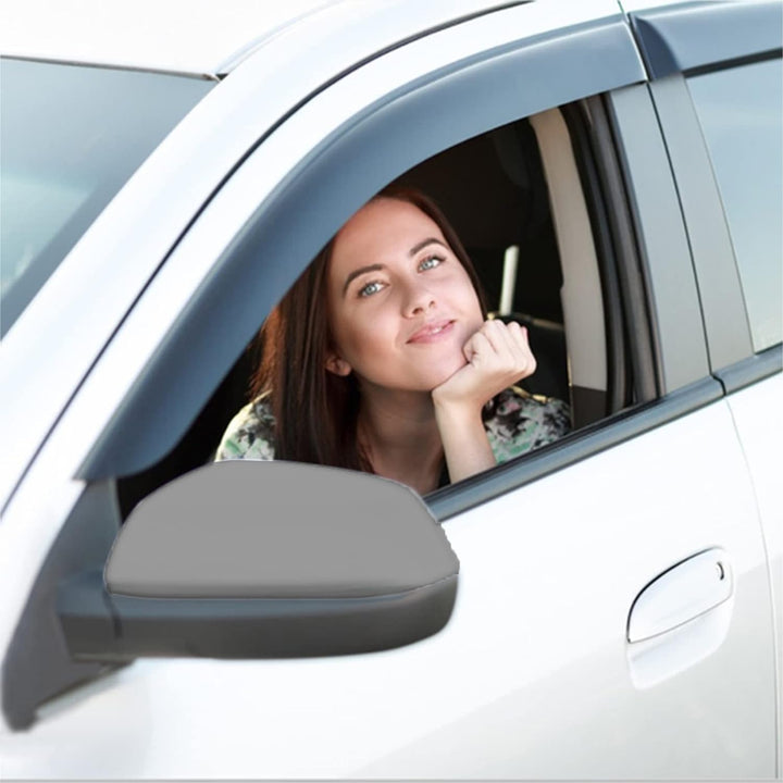 Graues Rückspiegelgehäuse, Ersatz für Türrückspiegelabdeckungen für Nissan Qashqai J10 2007-2014(lin
