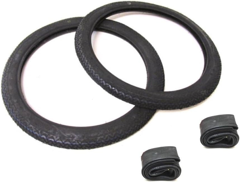 Moped Reifen 2.50-16 Schlauch Satz (2 1/2 x 16 Zoll) für Hercules Sachs Prima M 2 3 4 5 6 S