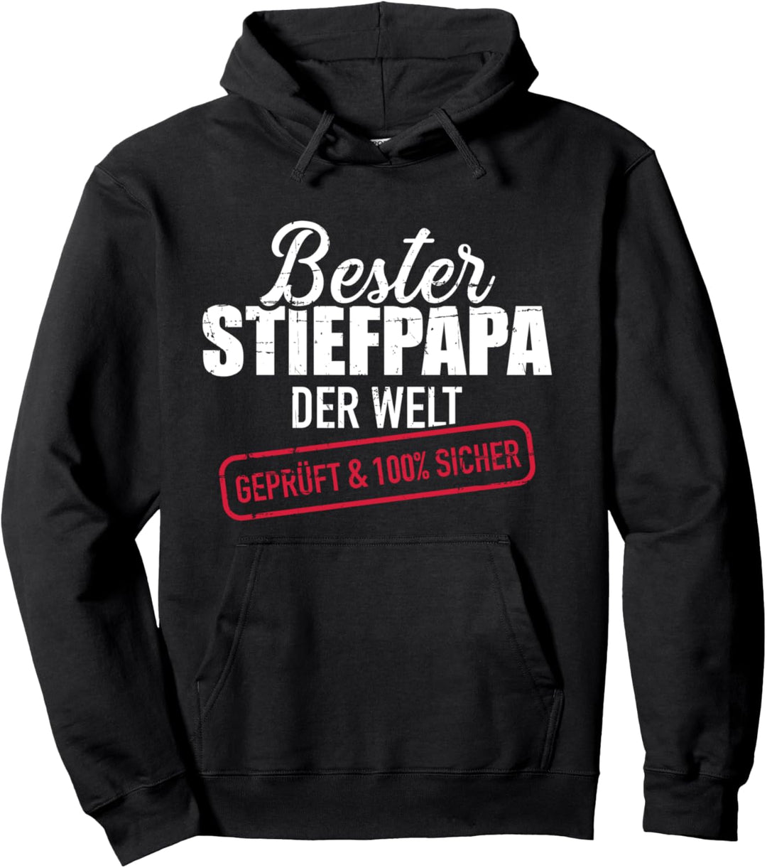 Bester Stiefpapa der Welt Pullover Hoodie