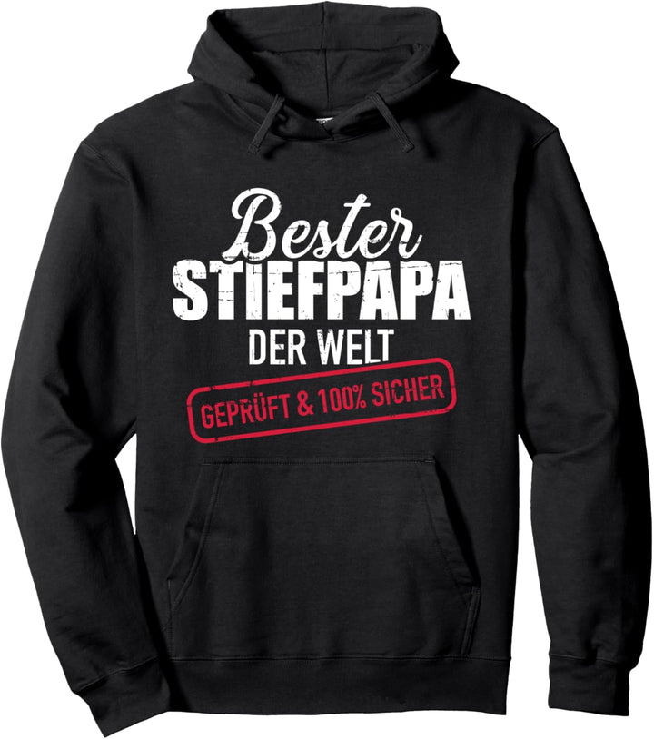 Bester Stiefpapa der Welt Pullover Hoodie
