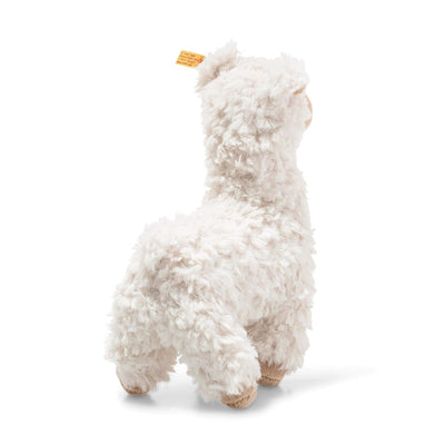 Steiff 69444 Original Plüschtier Lama Soft Cuddly Friends Leandro, Kuscheltier ca. 14 cm, Markenplüs