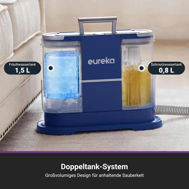 Eureka NEY100 Waschsauger, Teppichreiniger, Polsterreiniger | für Sofa, Vorleger, Polster, Auto | Na
