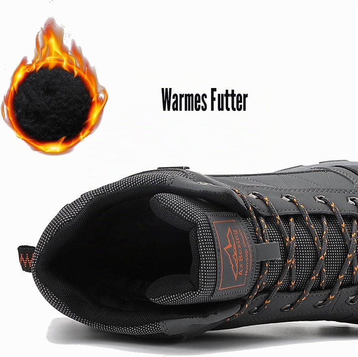 ARRIGO BELLO Winterschuhe Herren Winterstiefel Wanderstiefel Trekking Stiefel Gefüttert Warm Rutschf