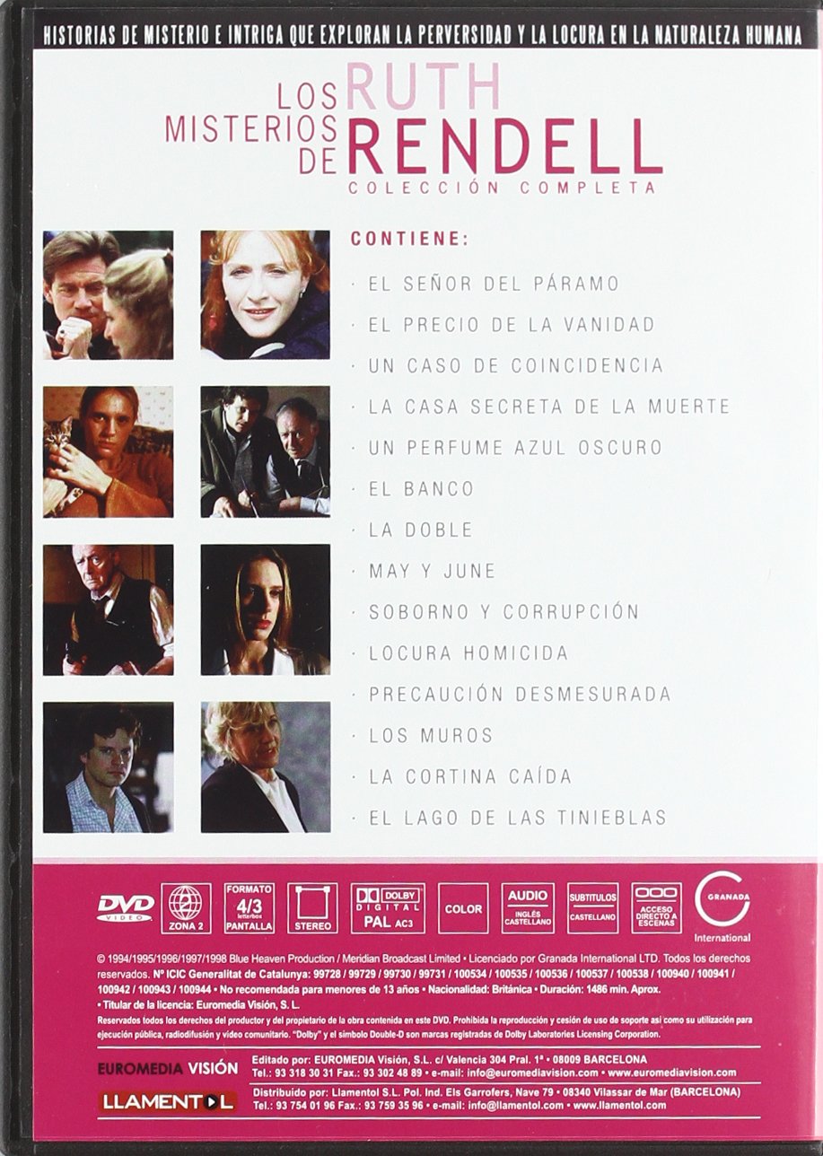 Inspektor Wexford ermittelt/Ruth Rendell Mysteries (17 Films) - 14-DVD Box Set (Master of the Moor/V
