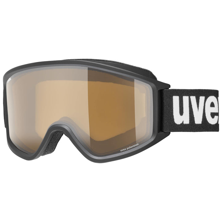 Uvex Unisex G.gl 3000 P Skibrille (1er Pack) Einheitsgrösse black mat/brown-clear, Einheitsgrösse bl