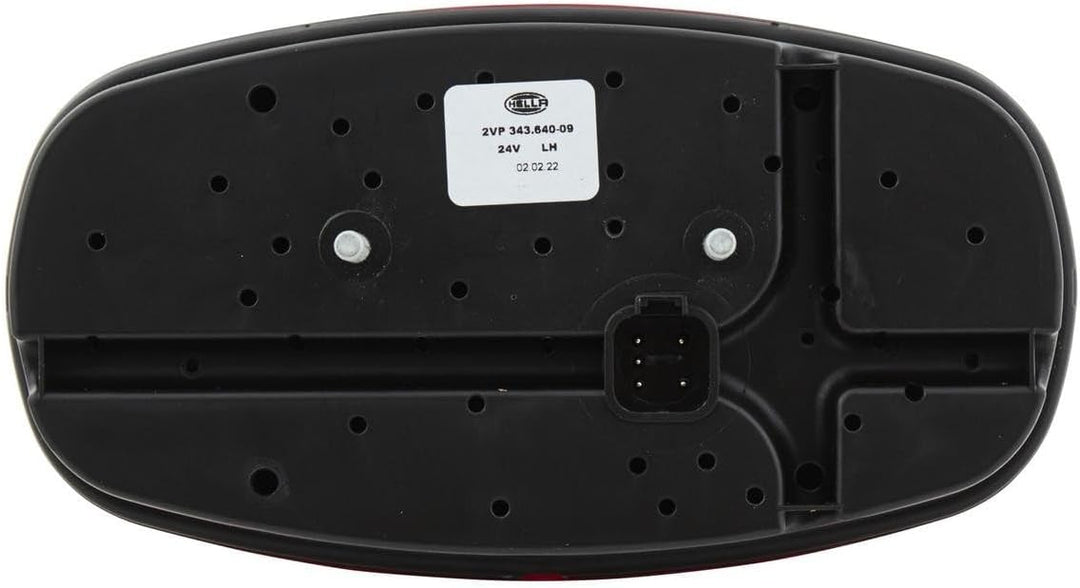 HELLA - Heckleuchte - Cargoluna - Glühlampe - 24V - Anbau/geschraubt - Lichtscheibenfarbe: mehrfarbi