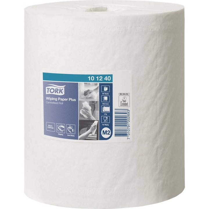 Tork 101240 Starke MehrzweckPapierwischtücher für das M2 Innenabrollung Spendersystem / 2-lagiges st