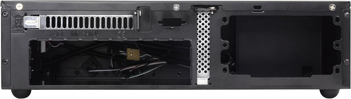 SilverStone SST-ML05B - Milo Mini-ITX kompaktes HTPC Desktop Gehäuse, schwarz