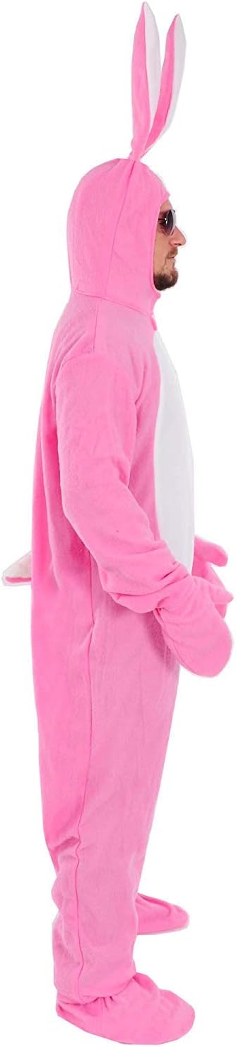Sven Wilke/Fa. Feuerwerk-Planet Hase rosa offen Kostüm Einheitsgrösse M-L-XL-XXL-XXXL Erwachsene Her
