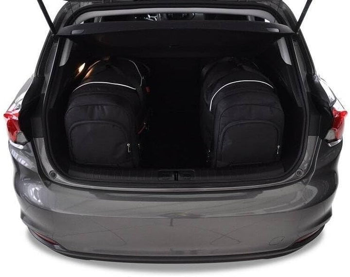 KJUST Dedizierte Reisetaschen 4 stk kompatibel mit FIAT TIPO HATCHBACK II 2016+