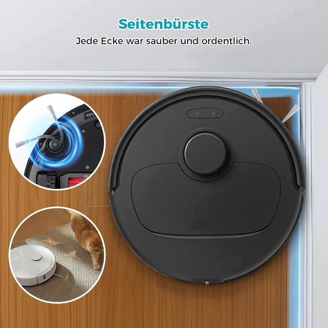 28 Stück Zubehör für Roborock QV 35A / QV 35S / Qrevo Serie/QR 598 / QR 798 Saugroboter, 2 Hauptbürs