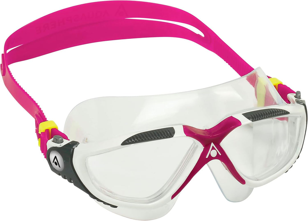 AQUASPHERE | Vista | Schwimmbrille, Schwimmbrille für Männer und Frauen mit UV-Schutz und Silikondic