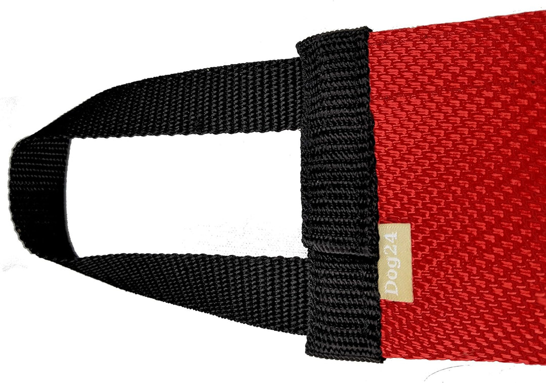 Dog24 Hunde-Futterdummy/Trainingsdummy/Feuerwehrschlauch/Apportier-Tasche für Leckerlies und Hundesn