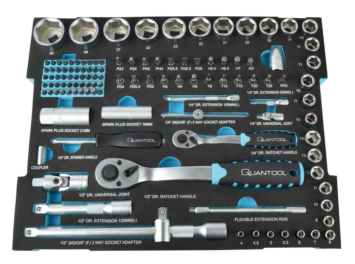 Quantool Werkzeugsatz, 118-teilig | Q25001