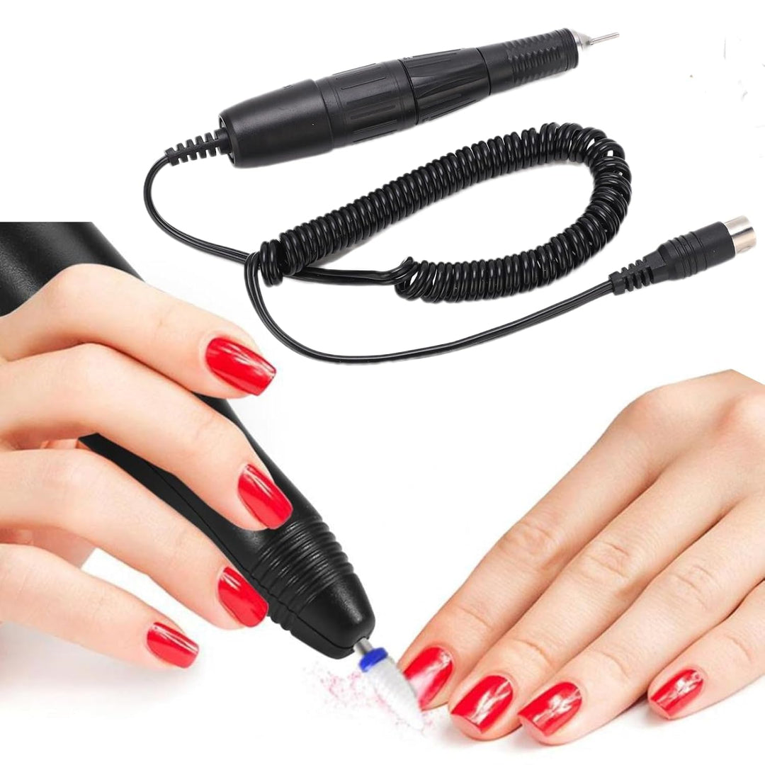 Kabelloser Nagelbohrer 35000 U Min Elektrischer Maniküre Gerät Pediküre Set mit USB Ladegerät und 6